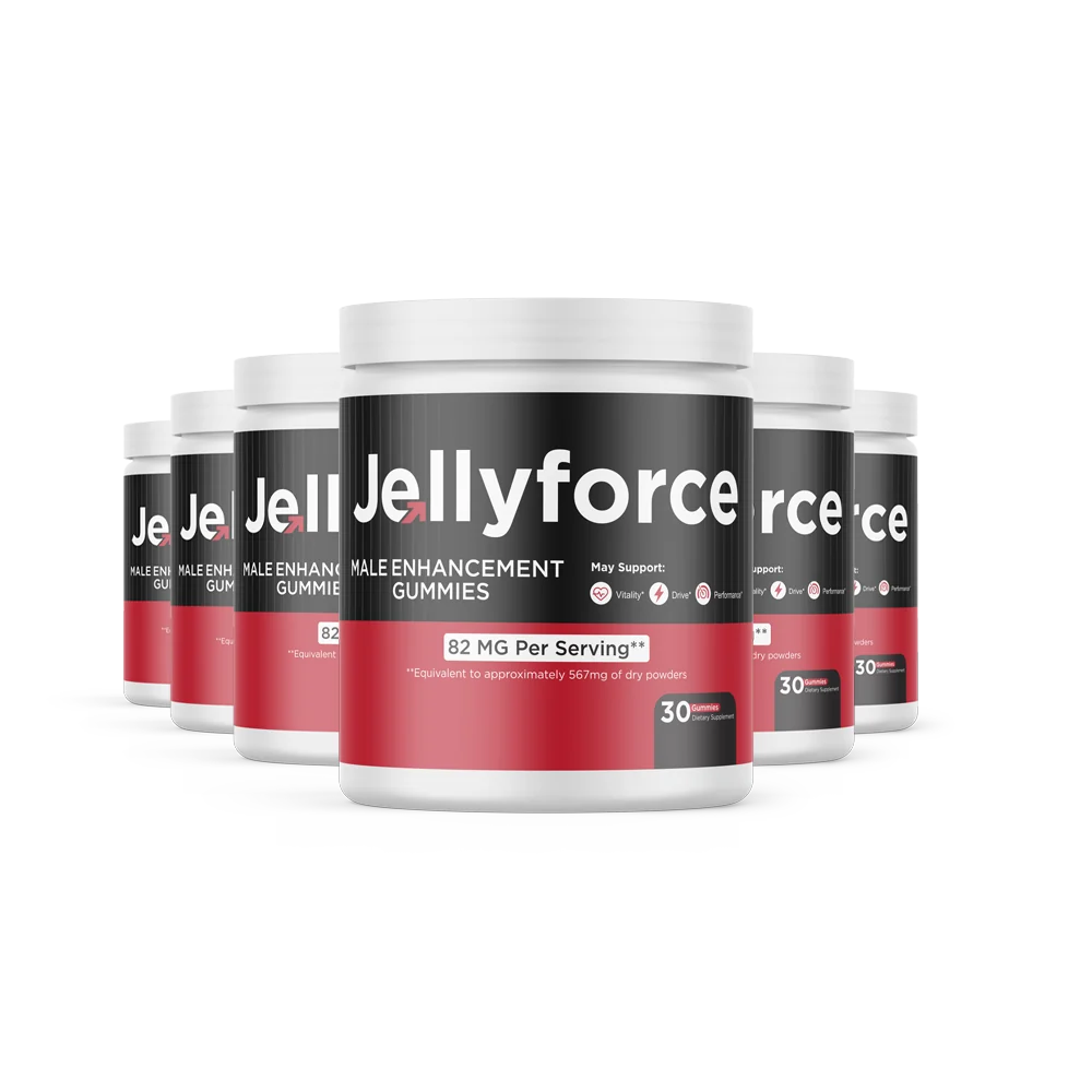 Jelly Force six-jar bundle as sold on the official website