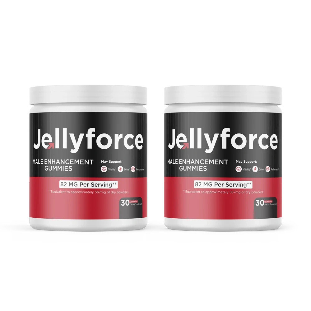 Jelly Force bottles, front label, 30 gummies