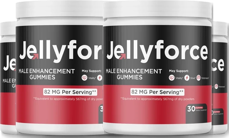 Jelly Force six-jar bundle of botanical gummies