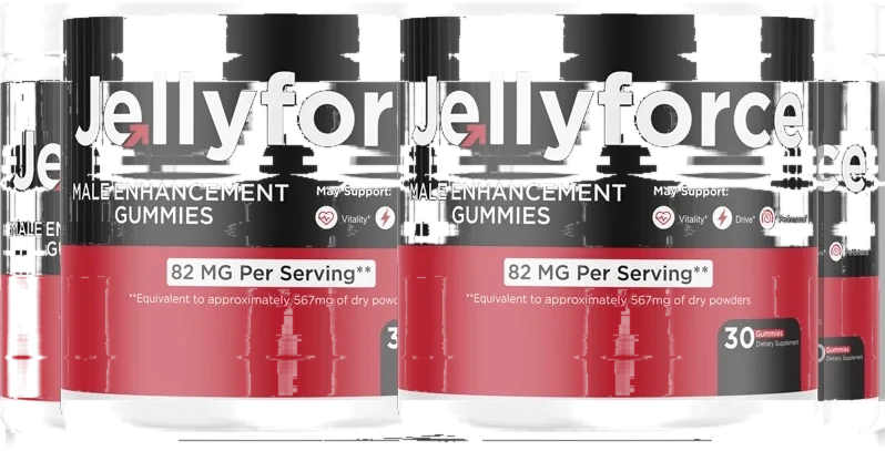 Jelly Force 6-jar best-value package of botanical gummies